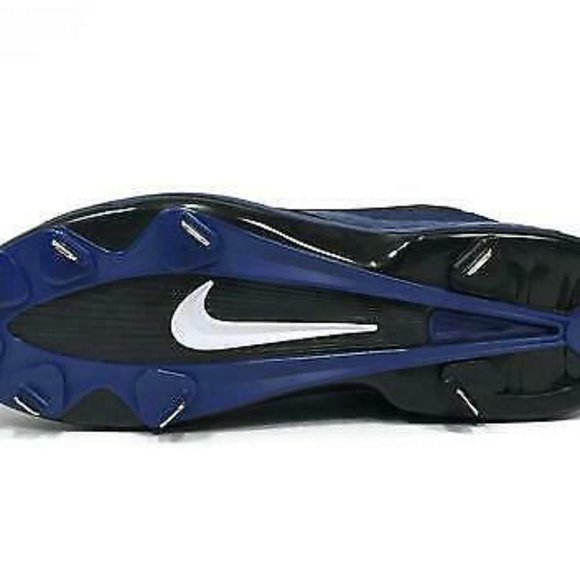 Nike Huarache Pro Low Baseball Cleats Black Blue main image 5